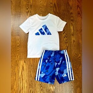 Toddler Adidas summer sports set. Size 3T.
